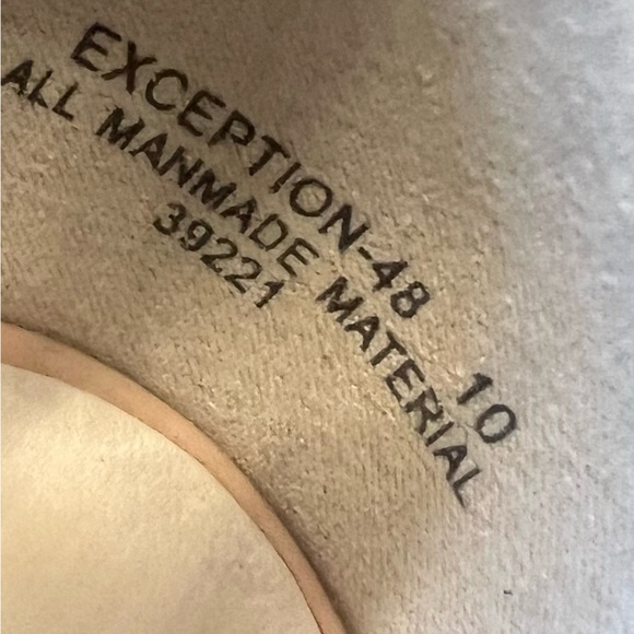 Anne Michelle Exception Women’s Single Band Open Toe Stiletto Heel Shoe 10 - Picture 6 of 14